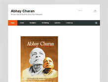 Tablet Screenshot of abhaycharan.com